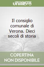 Il consiglio comunale di Verona. Dieci secoli di storia libro