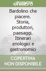 Bardolino che piacere. Storia, produttori, paesaggi. Itinerari enologici e gastronomici libro