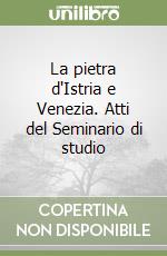 La pietra d'Istria e Venezia. Atti del Seminario di studio