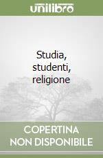 Studia, studenti, religione libro