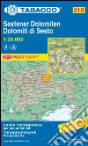 Dolomiti di Sesto 1:25.000 libro