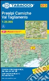 Prealpi Carniche. Val Tagliamento 1:25.000 libro