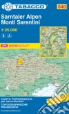 Monti Sarentini 1:25.000 libro