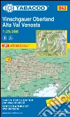 Alta val Venosta-Vinschgauer Oberland 1:25.000 libro