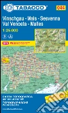 Val Venosta. Sesvenna-Vinschgau. Sesvenna 1:25.000 libro
