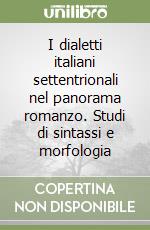 I dialetti italiani settentrionali nel panorama romanzo. Studi di sintassi e morfologia