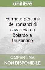 Forme e percorsi dei romanzi di cavalleria da Boiardo a Brusantino