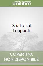 Studio sul Leopardi