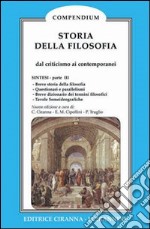 Sintesi di storia della filosofia. Vol. 3 libro