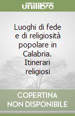 Luoghi di fede e di religiosità popolare in Calabria. Itinerari religiosi libro