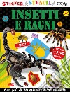 Insetti e ragni. Stickers stencil disegna. Ediz. illustrata libro