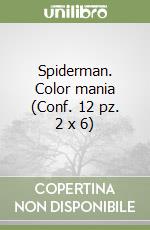Spiderman. Color mania (Conf. 12 pz. 2 x 6) libro