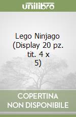 Lego Ninjago (Display 20 pz. tit. 4 x 5) libro