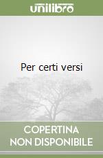 Per certi versi libro