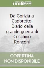 Da Gorizia a Caporetto. Diario della grande guerra di Cecchino Ronconi libro