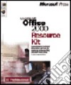 Microsoft Office 2000 Resource Kit libro