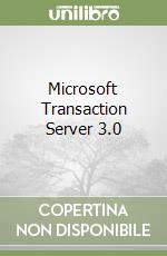 Microsoft Transaction Server 3.0 libro