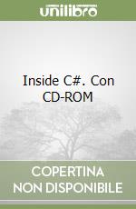 Inside C#. Con CD-ROM libro