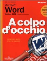 Microsoft Word versione 2002 libro