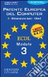 Patente europea Modulo 3 I Portatili libro