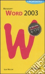 Word 2003. I portatili libro