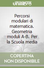 Percorsi modulari di matematica. Geometria moduli A-B. Per la Scuola media libro