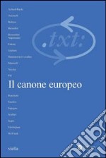 Critica del testo. Vol. 10/1: Il canone europeo libro