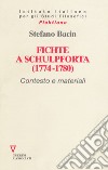 Fichte a Schulpforta (1774-1780). Contesto e materiali libro