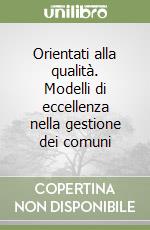 Orientati alla qualità. Modelli di eccellenza nella gestione dei comuni libro