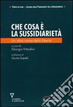 Che cos'è la sussidiarietà. Un altro nome della libertà libro