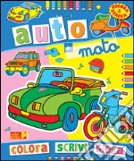 Colora auto e moto. Ediz. illustrata libro