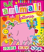 Colora gli animali della fattoria. Ediz. illustrata libro