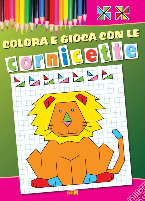 Colora e gioca con le cornicette. Ediz. illustrata