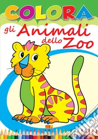 Colora gli animali dello zoo. Ediz. illustrata libro