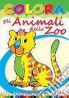 Colora gli animali dello zoo. Ediz. illustrata libro