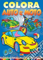 Colora auto e moto libro