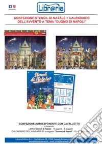 Stencil di Natale. Con Calendario: dell'avvento 3D a tema Duomo di Napoli libro
