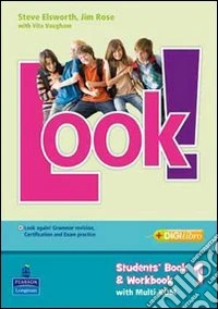 Look! Student's book-Workbook-Look again. Per la Scuola media. Con Multi-ROM. Con espansione online. Vol. 2 libro