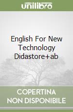 English For New Technology Didastore+ab
