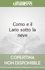 Como e il Lario sotto la neve libro