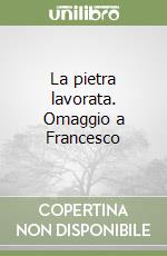 La pietra lavorata. Omaggio a Francesco libro