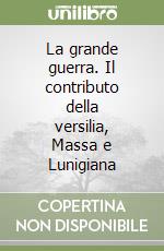 La grande guerra. Il contributo della versilia, Massa e Lunigiana libro