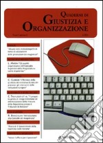 Quaderni di giustizia e organizzazione (2006). Vol. 2 libro