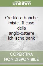 Credito e banche miste. Il caso della anglo-osterre ich ische bank libro