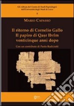 Il ritorno di Cornelio Gallo libro