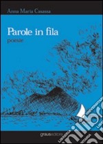 Parole in fila libro