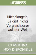 Michelangelo. Es gibt nichts Vergleichbares auf der Welt libro