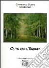 Canti per l'Europa libro