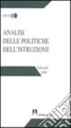 Analisi delle politiche dell'istruzione 1999 libro