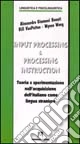 Input processing e processing instruction